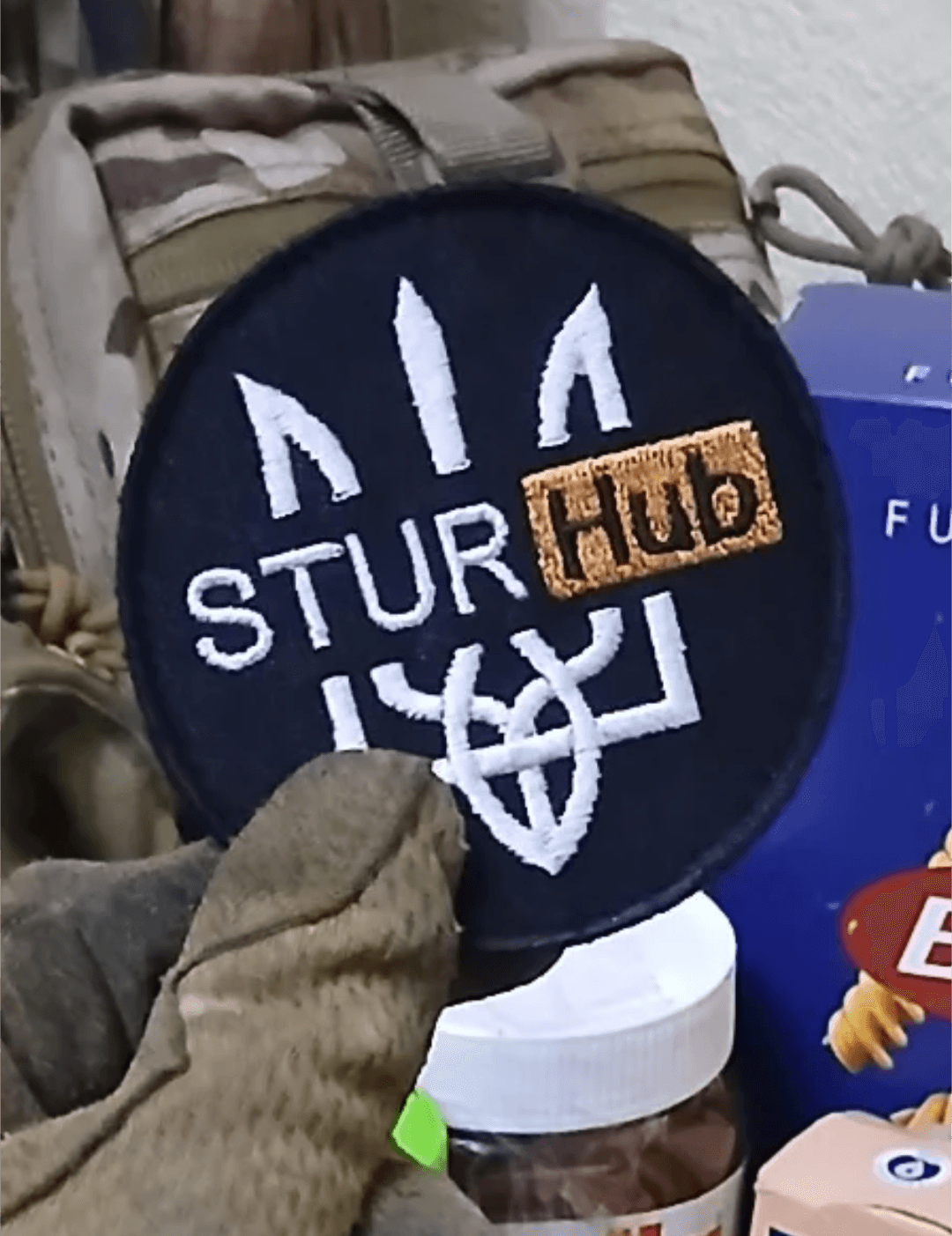 Nuova patch STUR — variante nera